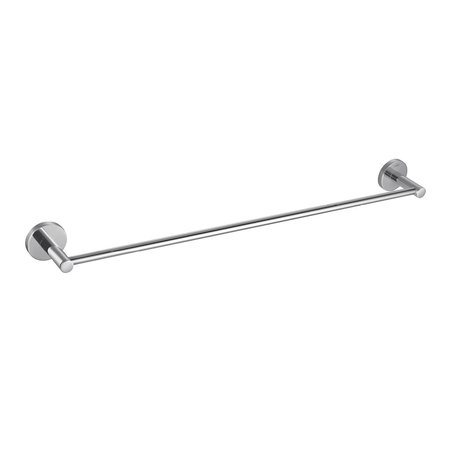 KIBI Circular 24 inch Bathroom Towel Bar KBA1404CH